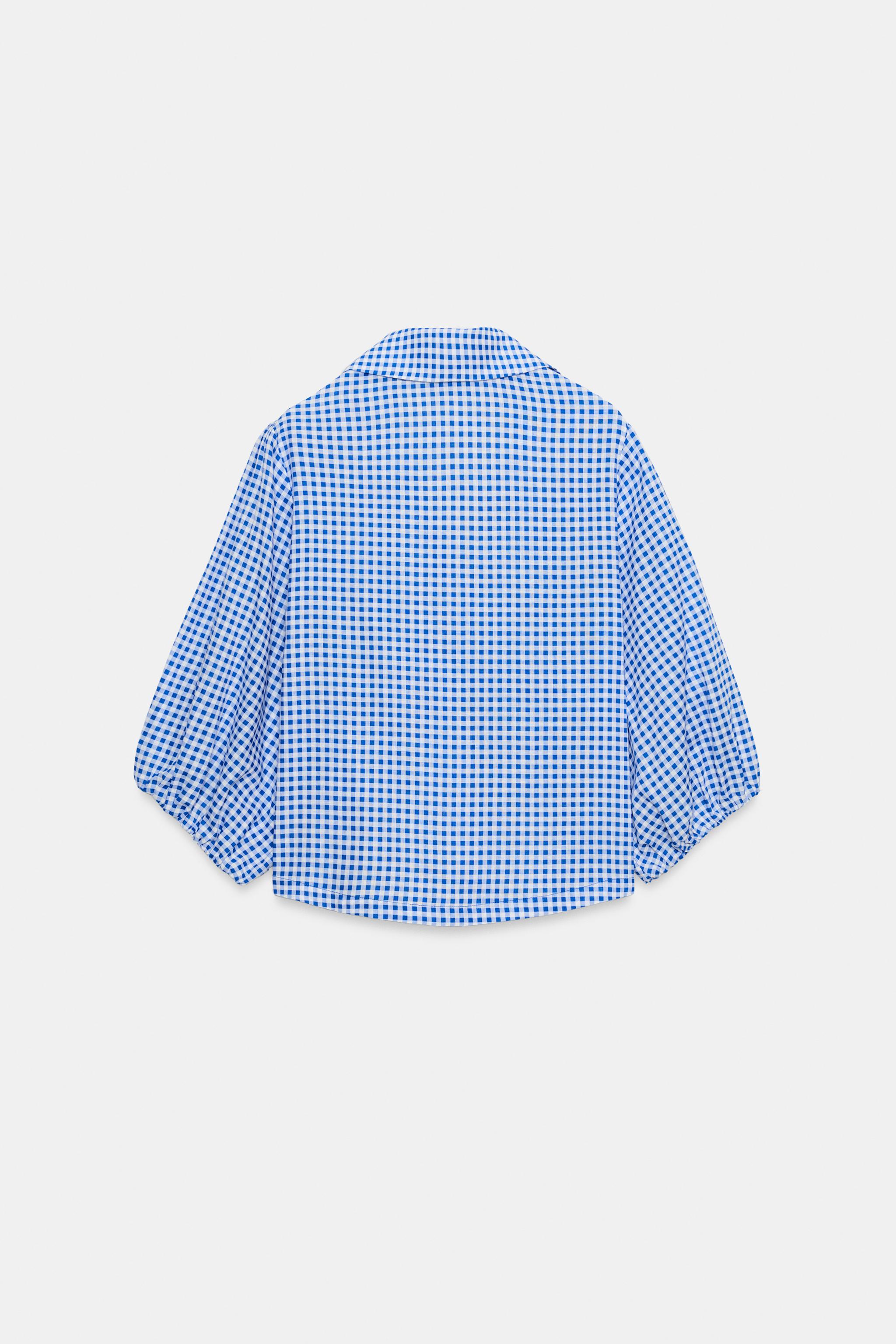 GINGHAM LINEN SHIRT